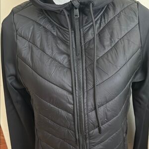 Women's Black Quilted Jacket